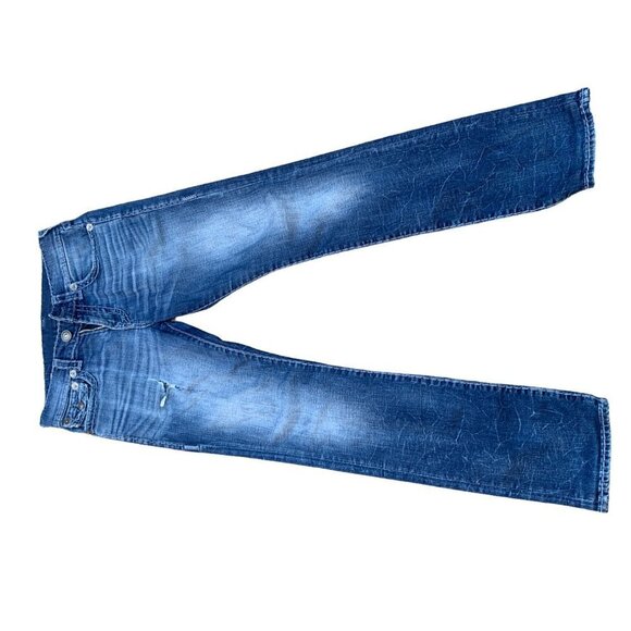 True Religion Jeans Size 29 RICKY SUPER T Blue - Picture 7 of 9